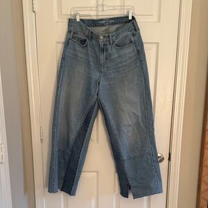 High Rise Baggy Wide Leg Jeans